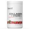OSTROVIT Kolagen + Witamina C - smak lemoniady malinowej z miętą (400 g)